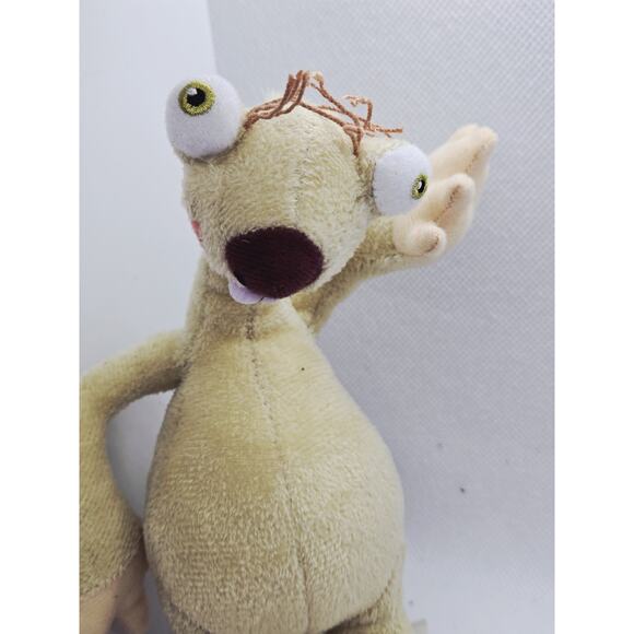 Universal Studios Sid The Sloth Ice Age Movie 8” Stuffed Discontinued - Picture 4 of 4